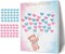 Baby Gender Reveal Fingerprint Tree Sign, Gender Reveal Party Ideas, Baby Shower Sign In Guest Book, Bear Themed Canvas Decoration for Baby Shower